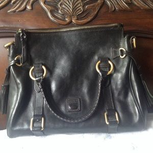 Dooney & Bourke Black Leather Hand bag